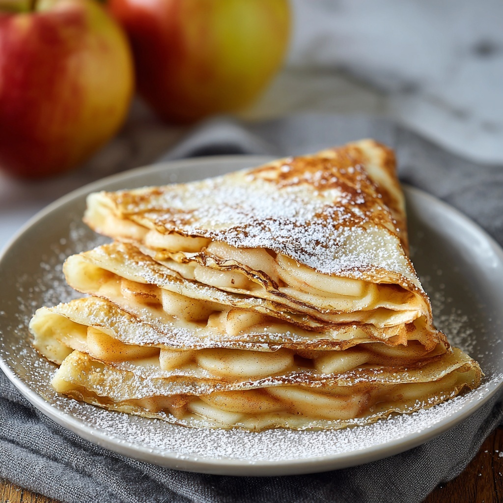 Apple Cheesecake Breakfast Quesadillas Recipe - Recipe Image