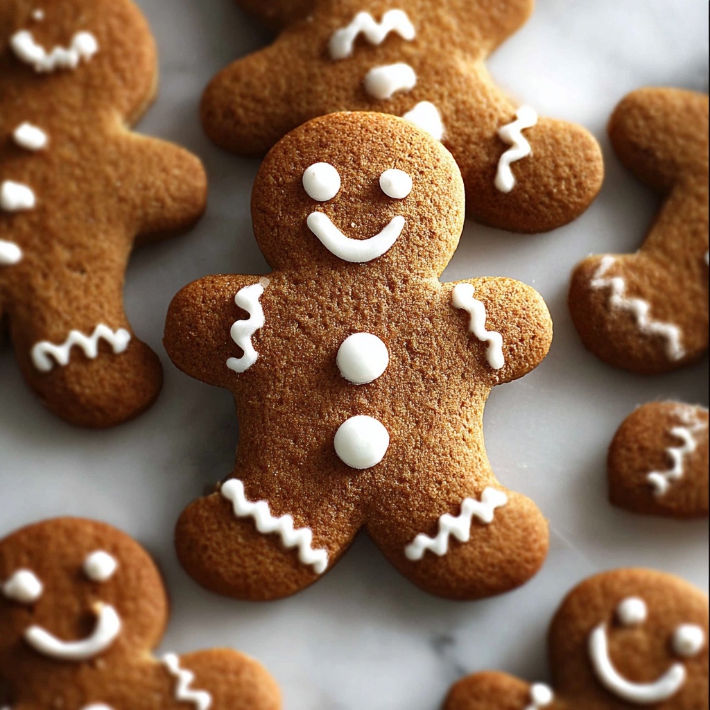 Soft & Chewy Gingerbread Men Cookies Recipe - Recipe Image