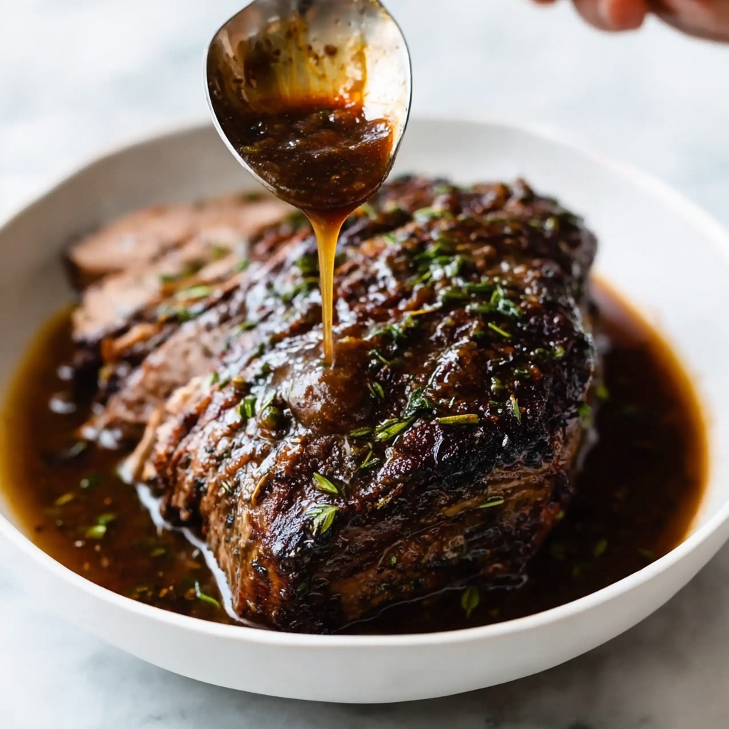 Slow-Cooked Lamb Shoulder with Honey and Herbs Recipe - Recipe Image