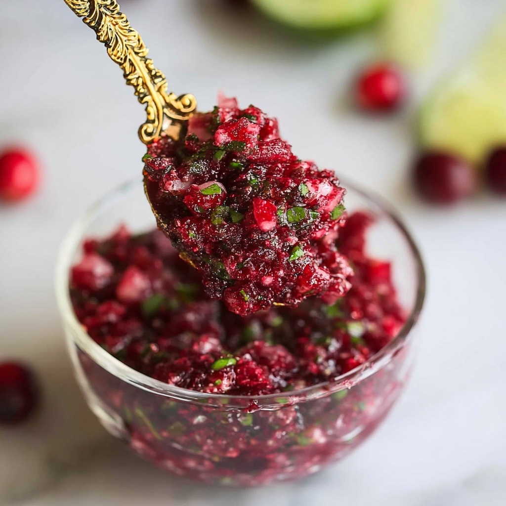 Spicy Cranberry Salsa Recipe - Recipe Image
