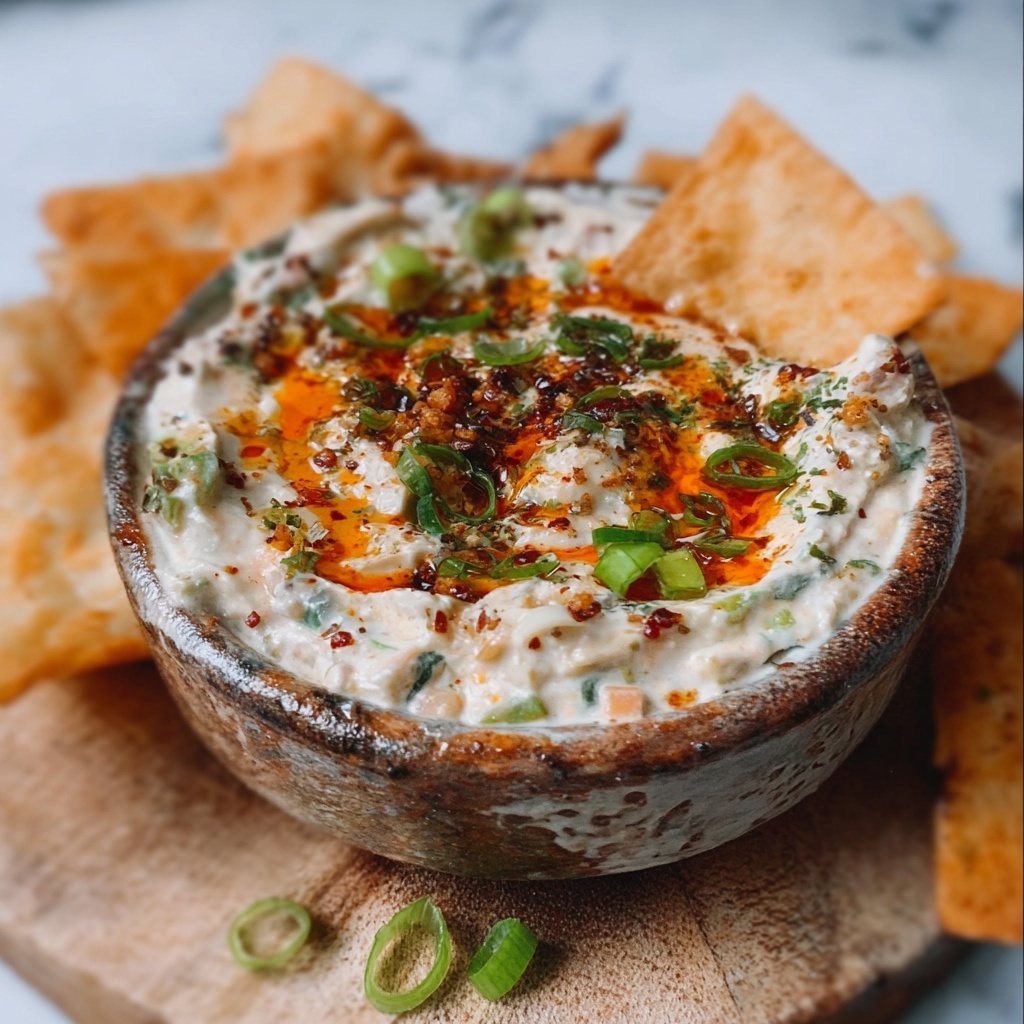 Charred Scallion and Chili Crisp Dip Recipe - Recipe Image