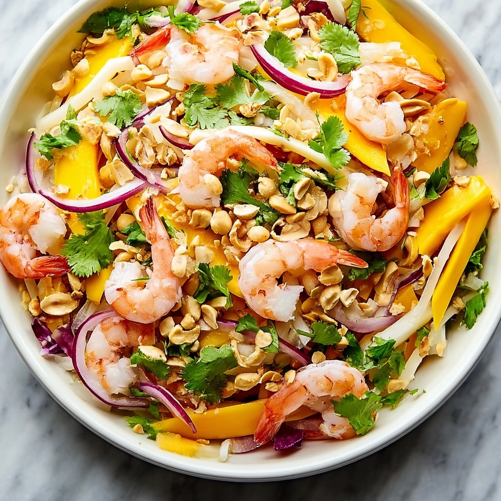 Vietnamese Green Mango Salad with Shrimp Recipe - Recipe Image