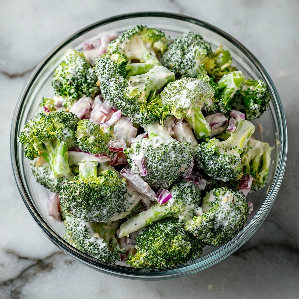 Broccoli Salad with Creamy Dressing Recipe - Recipe Image
