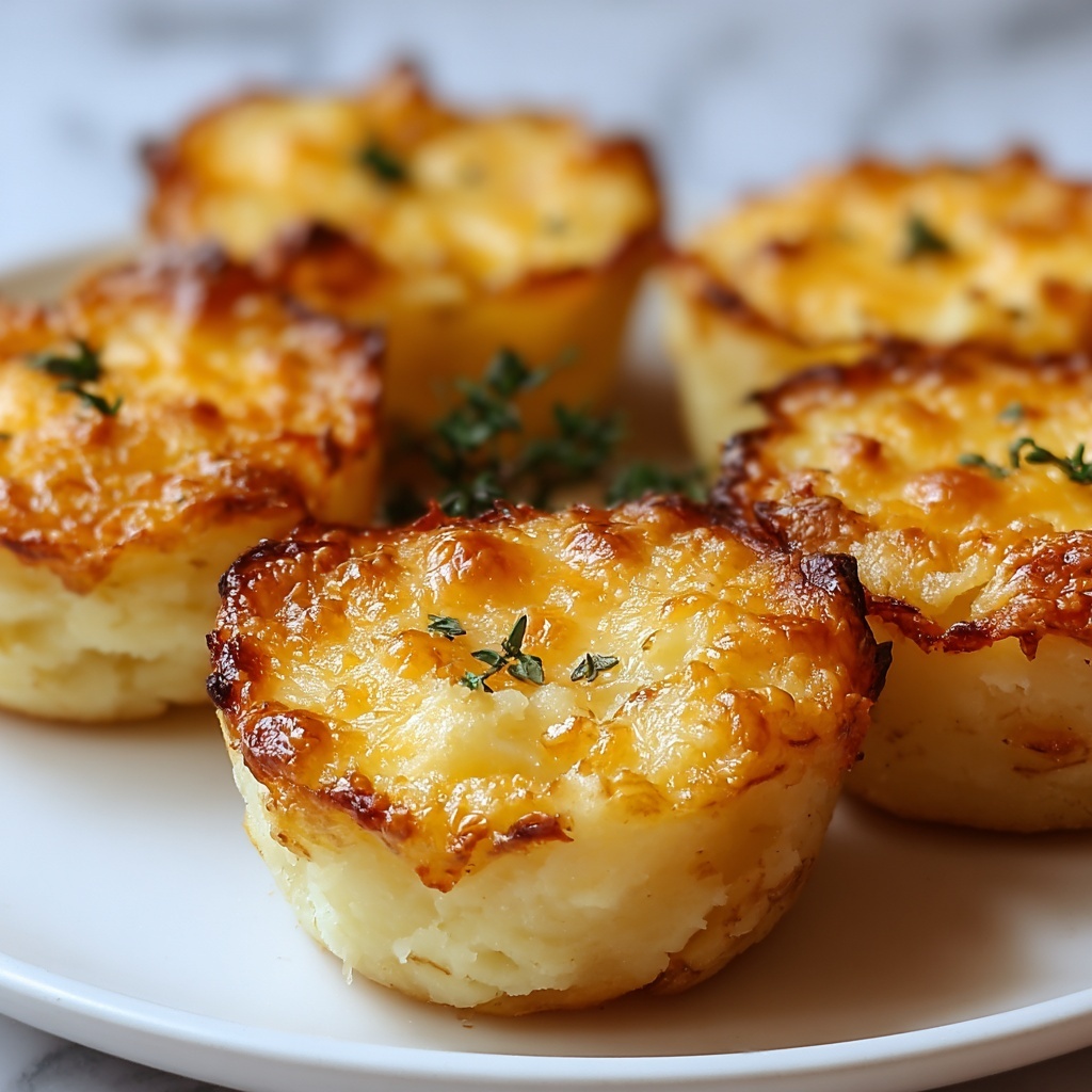Cheesy Mashed Potato Puffs Recipe - Recipe Image