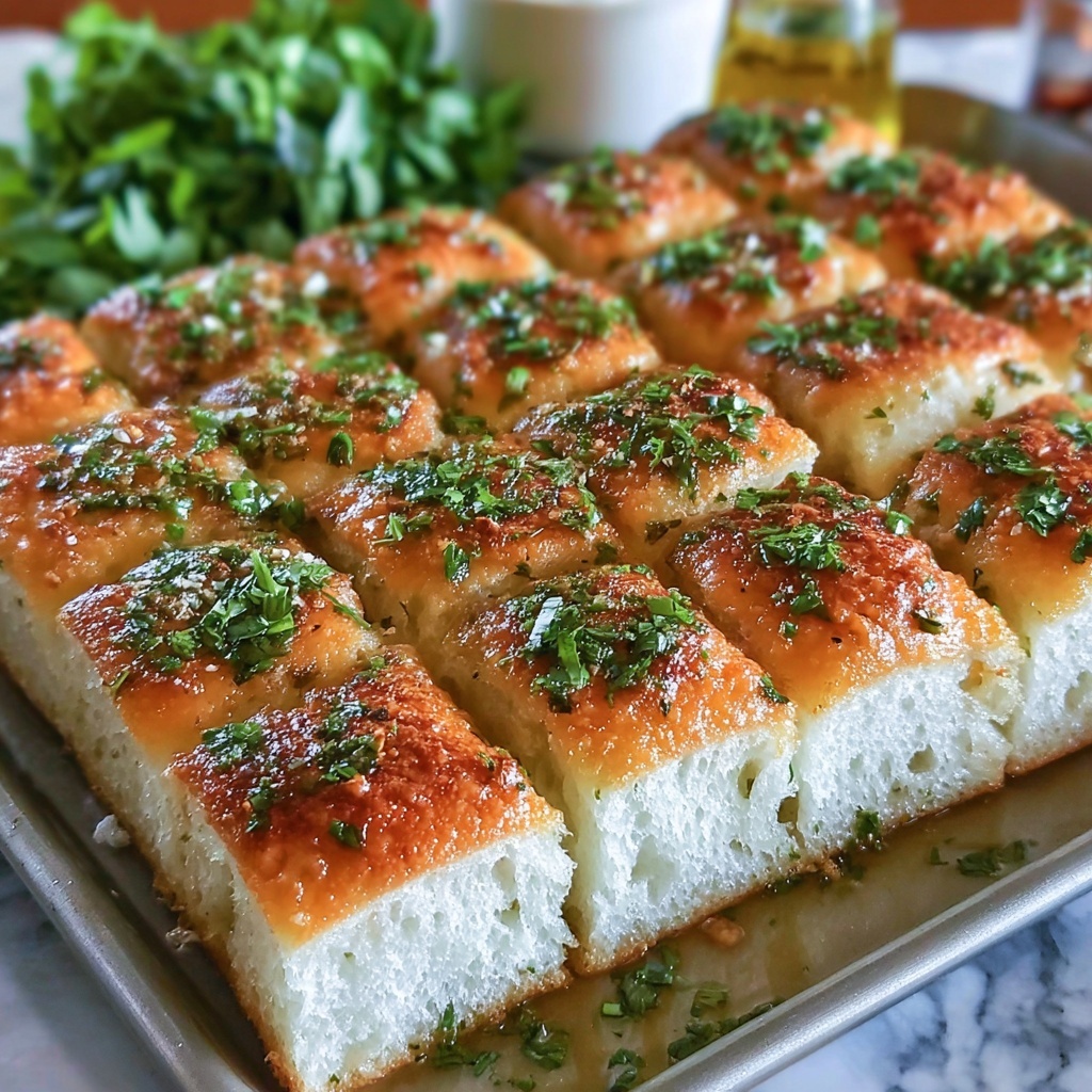 Garlic Parmesan Focaccia: The Ultimate Baking Guide Recipe - Recipe Image
