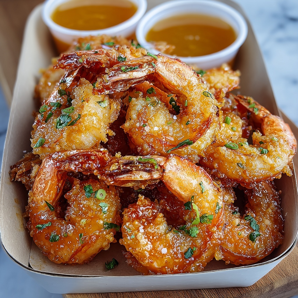 Hot Honey Fried Shrimp Recipe - Recipe Image