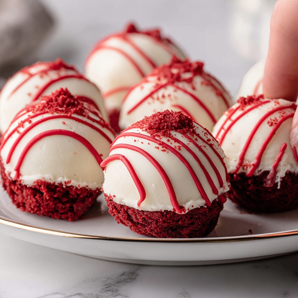 Red Velvet Cheesecake Bites Recipe - Recipe Image