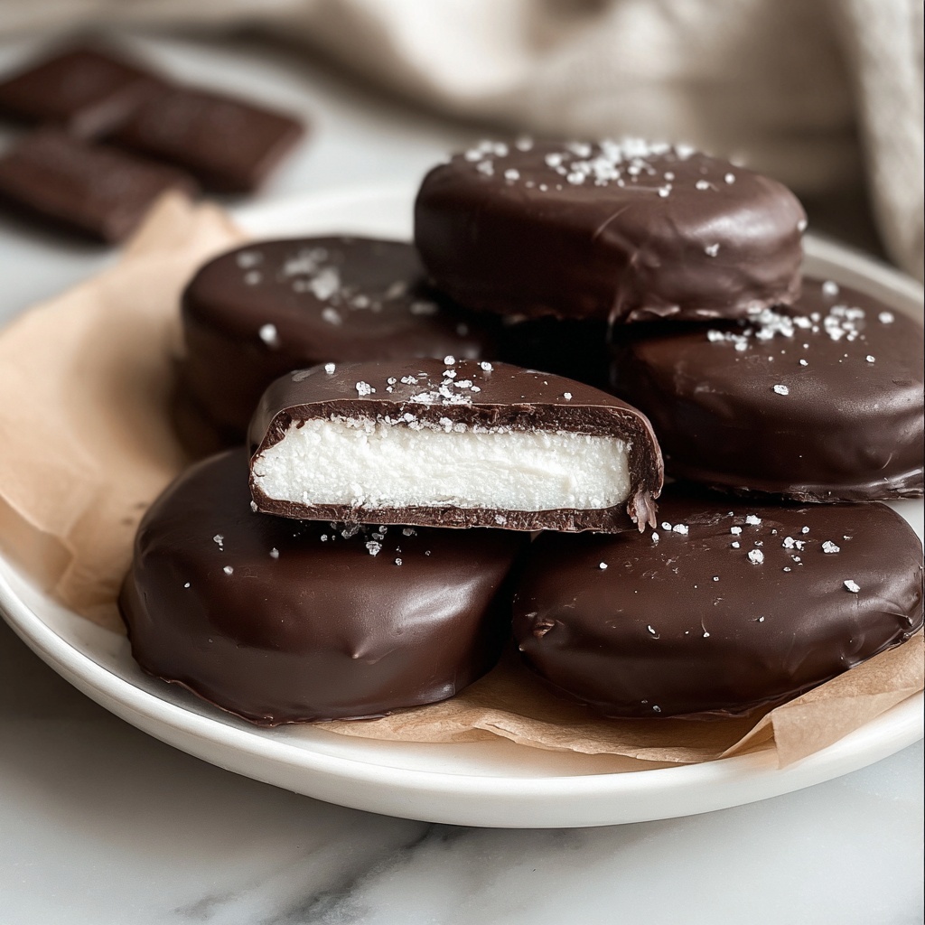 Homemade Peppermint Patties Recipe - Recipe Image