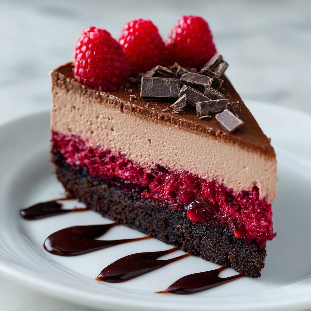 Lush Silken Chocolate Raspberry Truffle Torte Recipe - Recipe Image