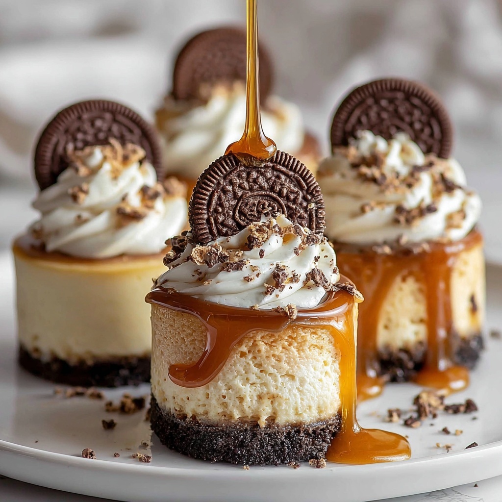 Mini Rolo Cheesecakes: The Ultimate Bite-Sized Dessert Recipe - Recipe Image