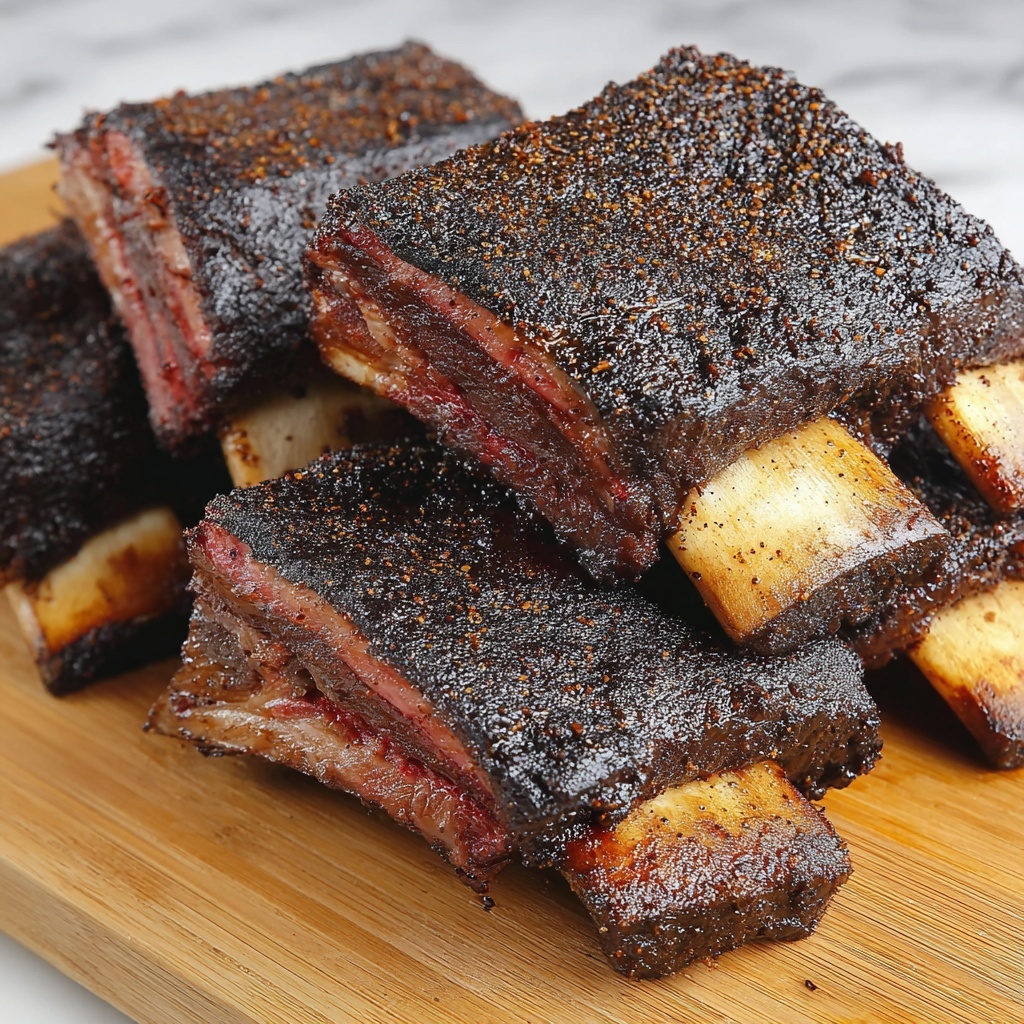 Smoked Beef Short Ribs Recipe - Recipe Image