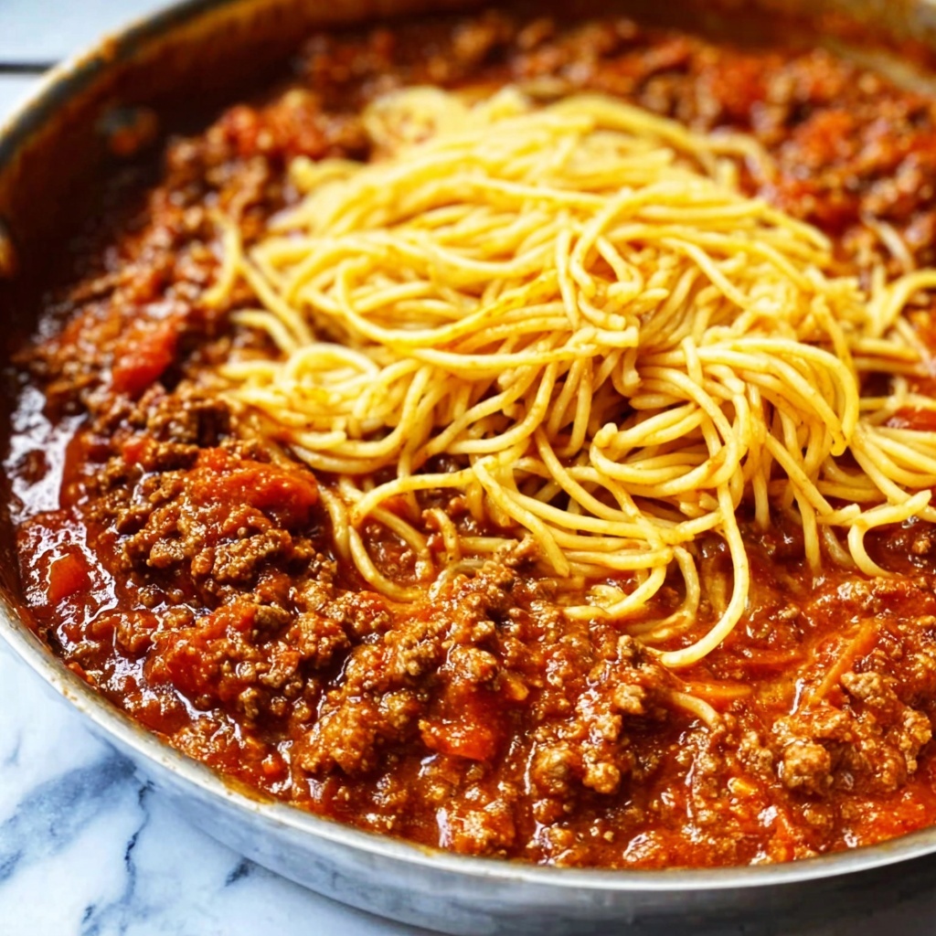 Slow Cooker Church Supper Spaghetti Recipe - Recipe Image