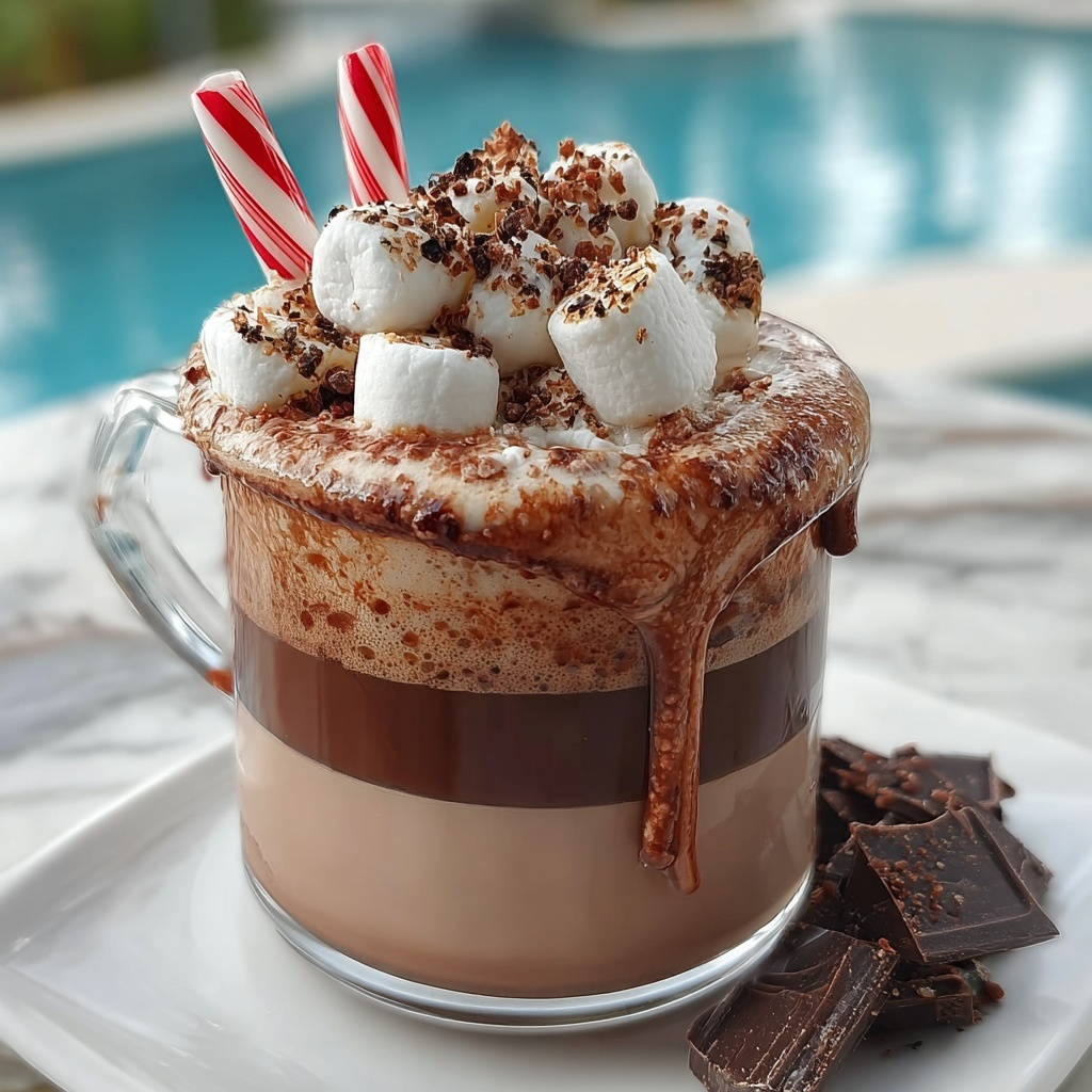 Crock Pot Hot Chocolate - Recipe Image