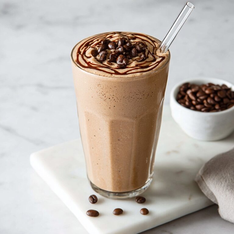 Iced Coffee Breakfast Smoothie (Without Banana) Recipe