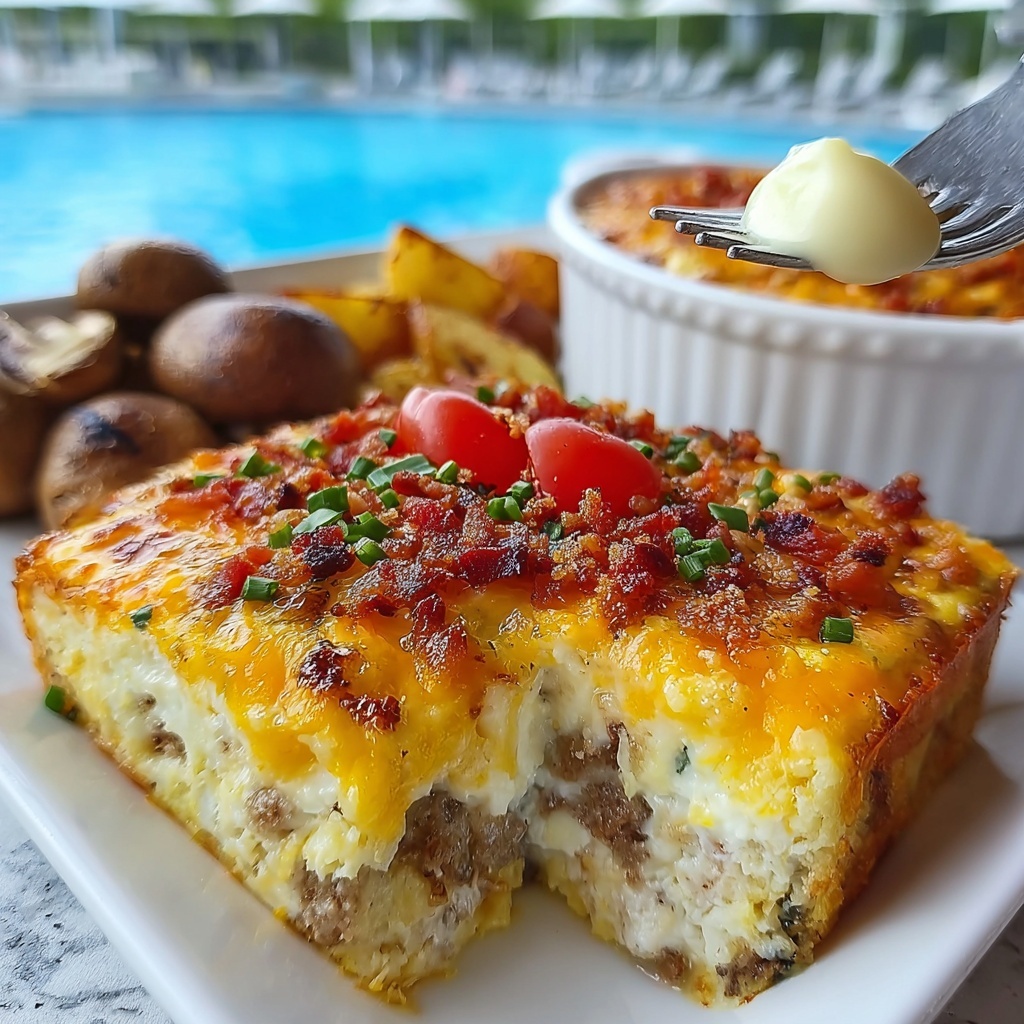 Sausage Breakfast Casserole Recipe - Recipe Image