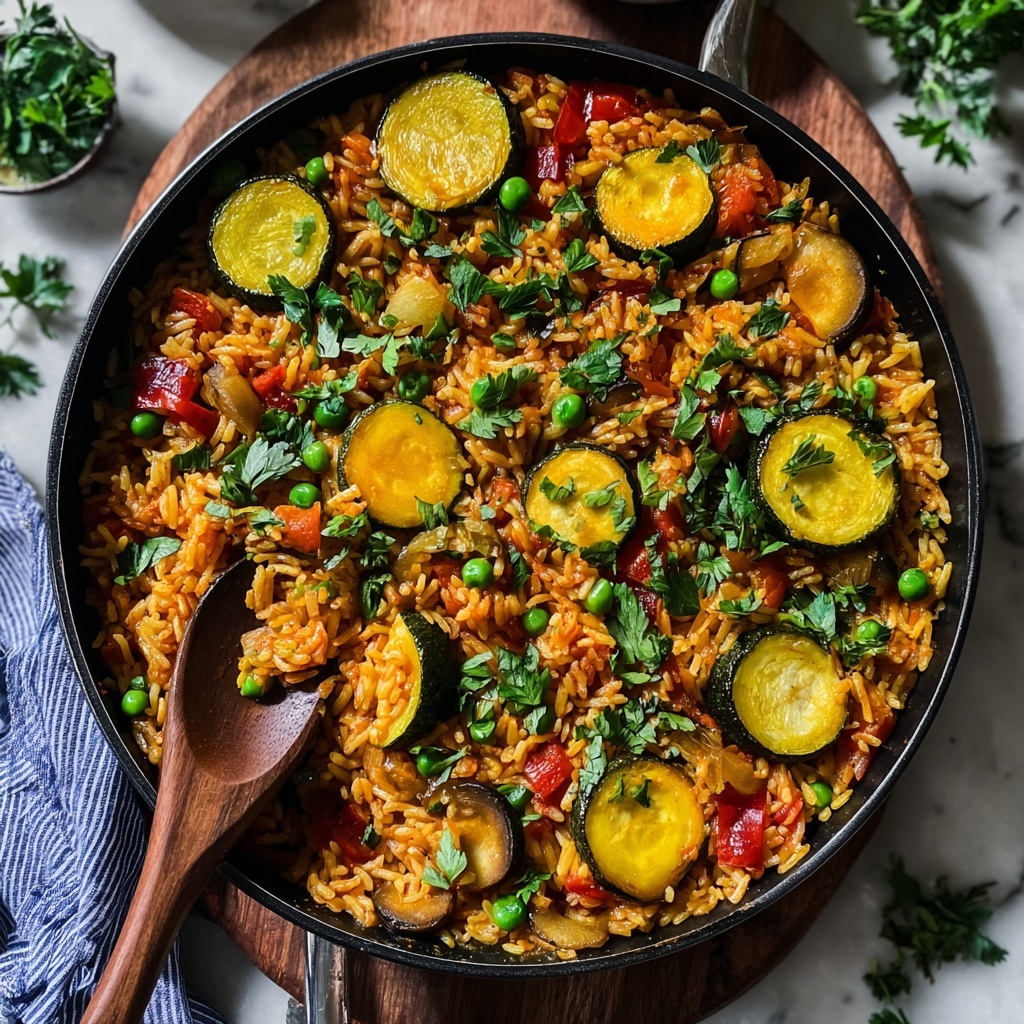 Delicious Vegetable Paella (Paella Verdura) for Cozy Nights Recipe - Recipe Image