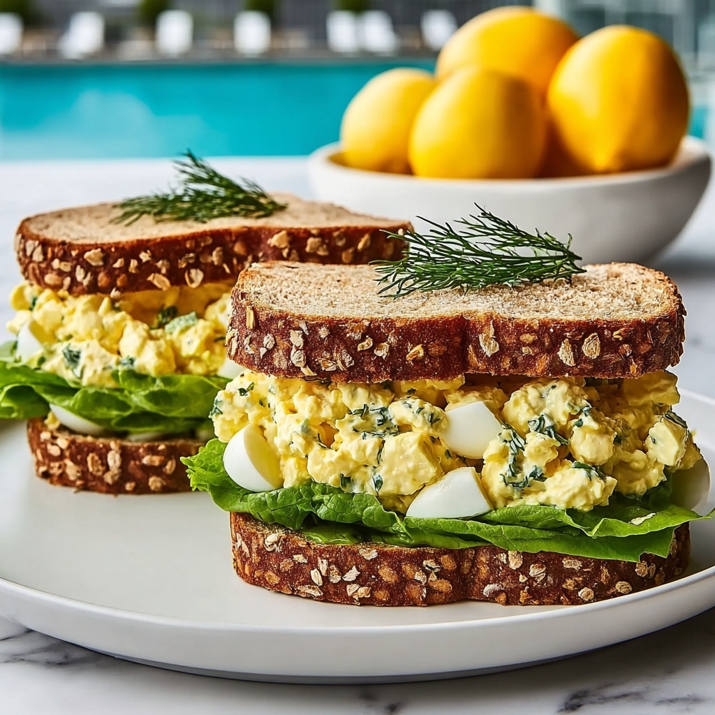 Quick 10-Minute Egg Salad Sandwich Recipe - Recipe Image