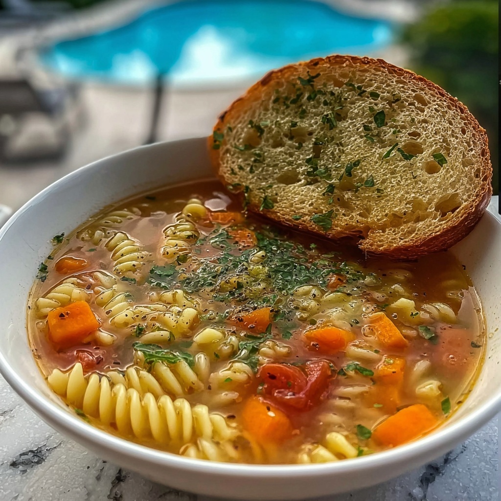 Vegan Italian Penicillin Soup Recipe - Recipe Image