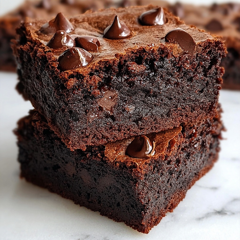 TikTok Viral Cottage Cheese Protein Brownies Recipe - Recipe Image