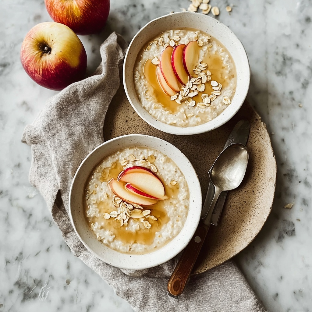 Caramel Apple Oatmeal: A Cozy Fall Breakfast Recipe - Recipe Image