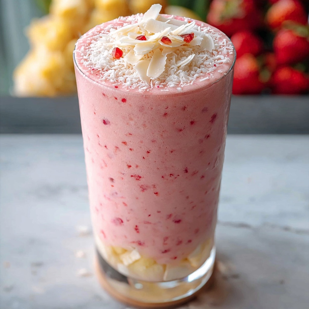 Bahama Mama Tropical Smoothie Recipe - Recipe Image