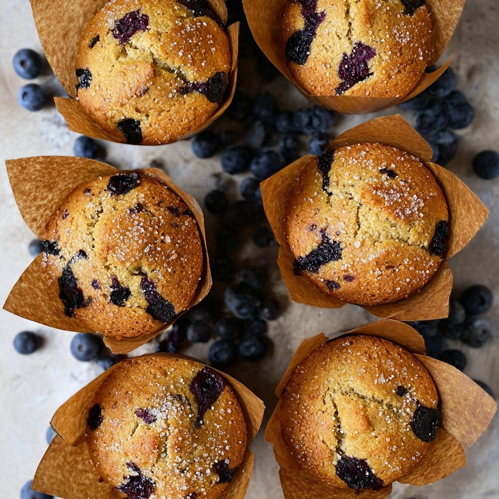 Nana's Best Blueberry Muffins Recipe - Recipe Image