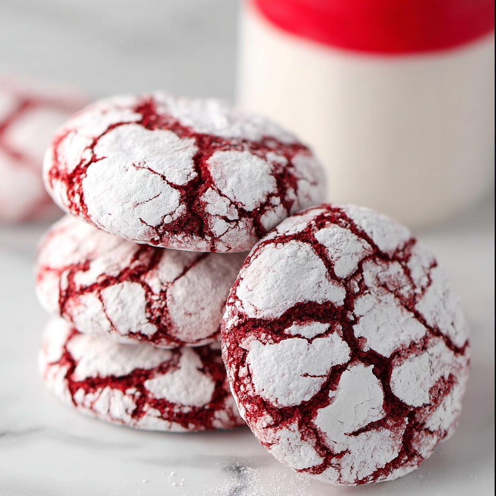 Red Velvet Cake Mix Cookies Recipe - Recipe Image
