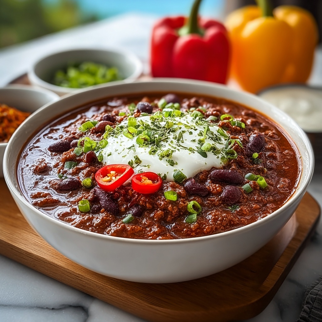 High Protein Turkey Chili Recipe - Recipe Image
