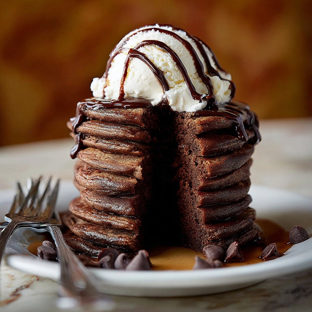 Chocolate Protein Pancakes Recipe - Recipe Image