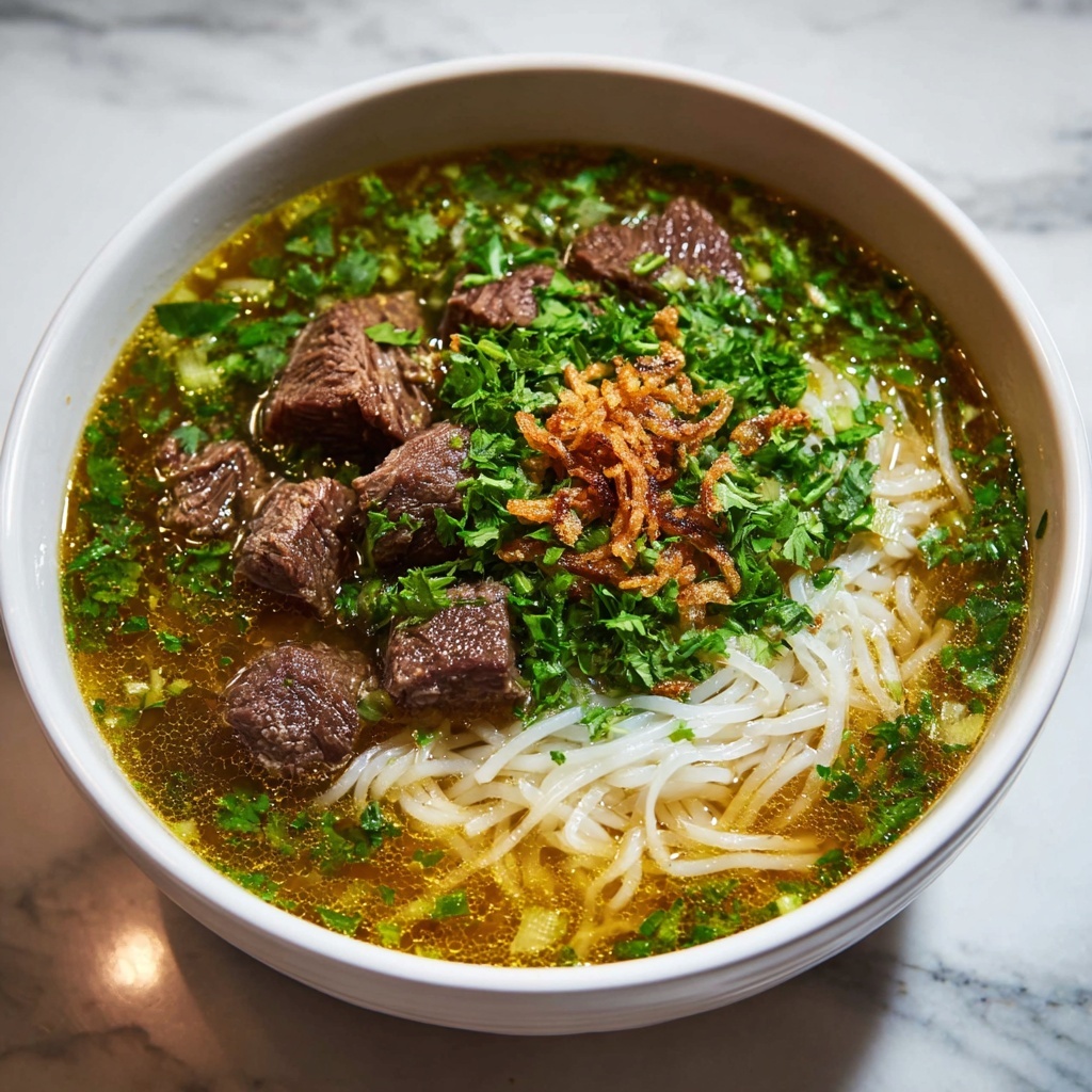 Lao Beef Noodle Soup Recipe - Recipe Image