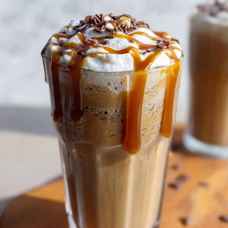 Caramel Iced Coffee Protein Shake Recipe