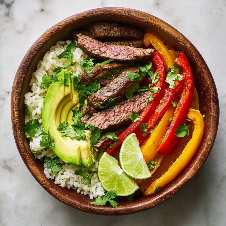 Low Carb Steak Fajita Bowl Recipe: Bold, Fresh & Flavor-Packed Recipe