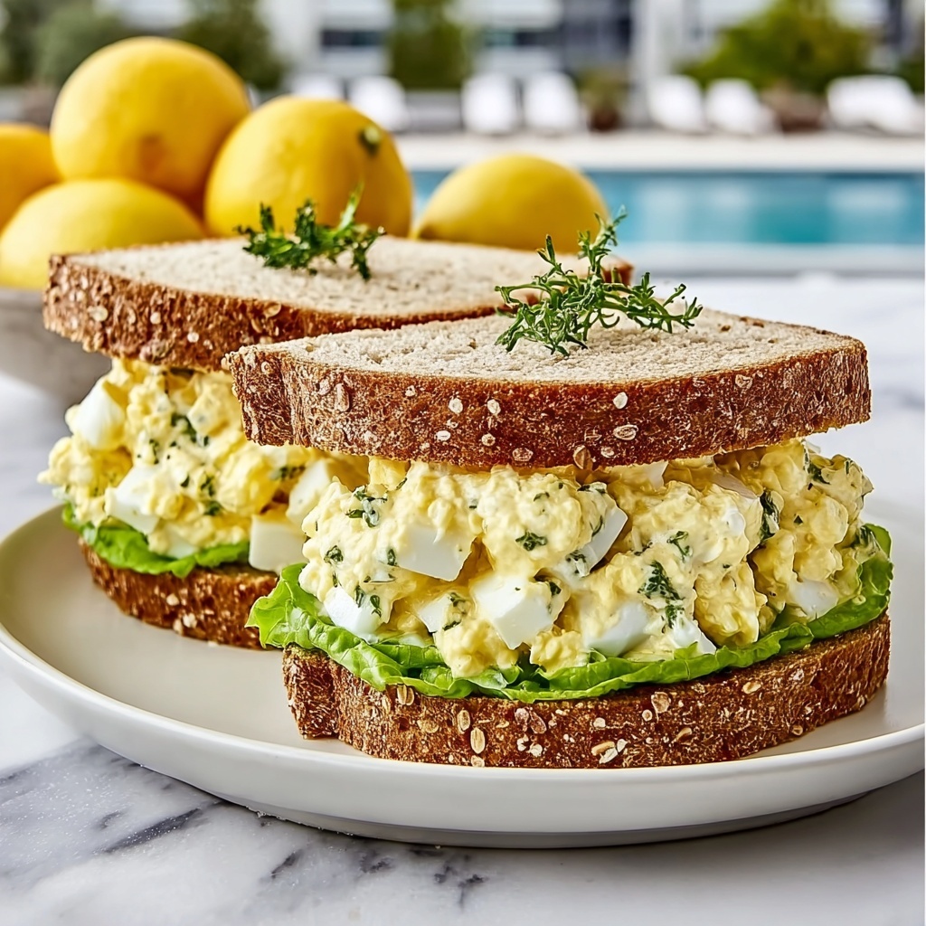Quick 10-Minute Egg Salad Sandwich Recipe - Recipe Image
