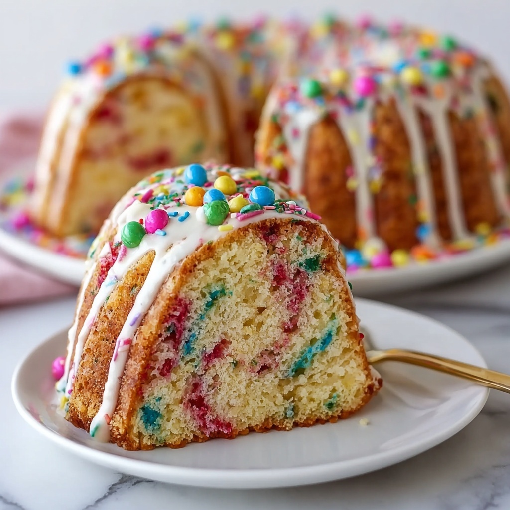 Funfetti Bundt Cake Recipe - Recipe Image