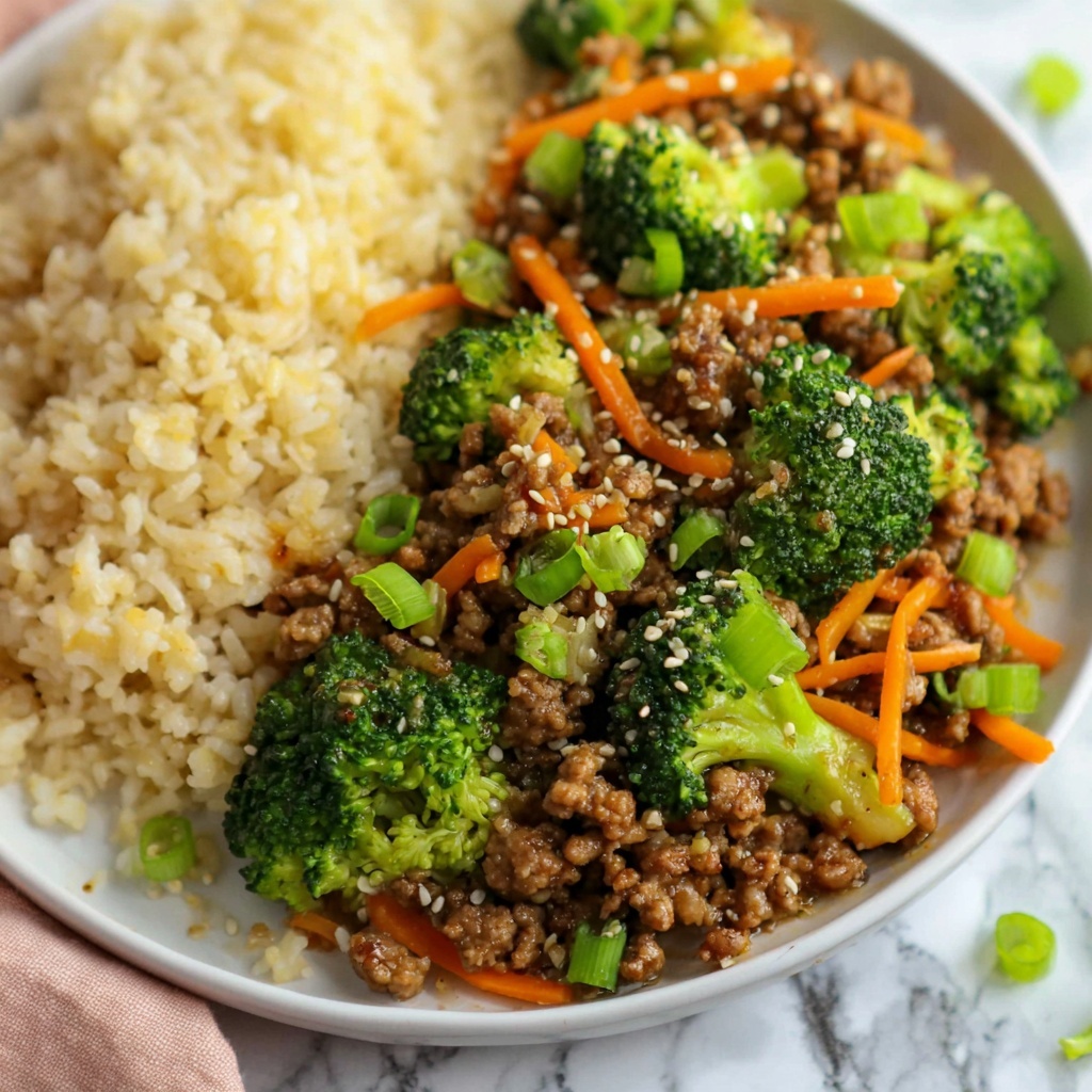 Ground Turkey Teriyaki Stir Fry Recipe - Recipe Image