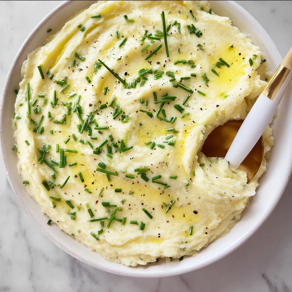 Creamy Boursin Mashed Potatoes Recipe - Recipe Image