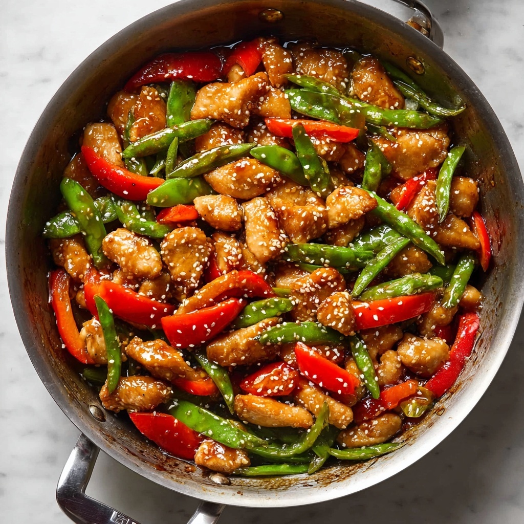 Honey Garlic Chicken Stir Fry Recipe - Recipe Image