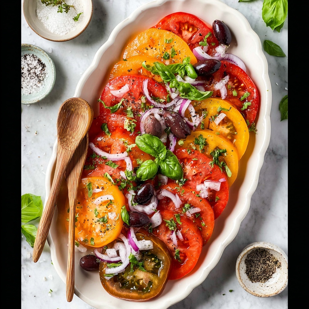 Heirloom Tomato Salad Recipe - Recipe Image