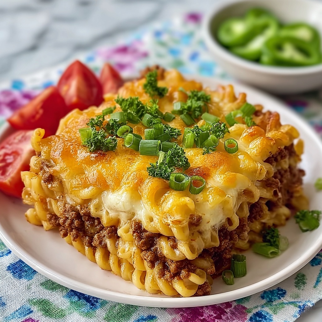 Baked Taco Pasta Recipe - Recipe Image