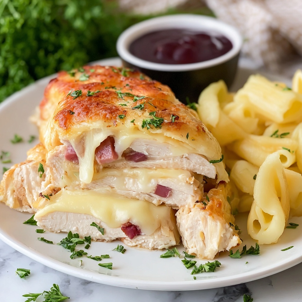 Savory Reuben Stuffed Chicken for a Cozy Dinner Night Recipe - Recipe Image