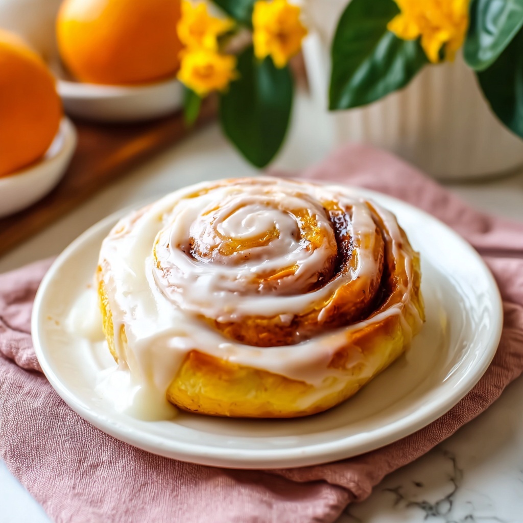 Melt-in-Your-Mouth Orange Rolls with Creamy Frosting Recipe - Recipe Image