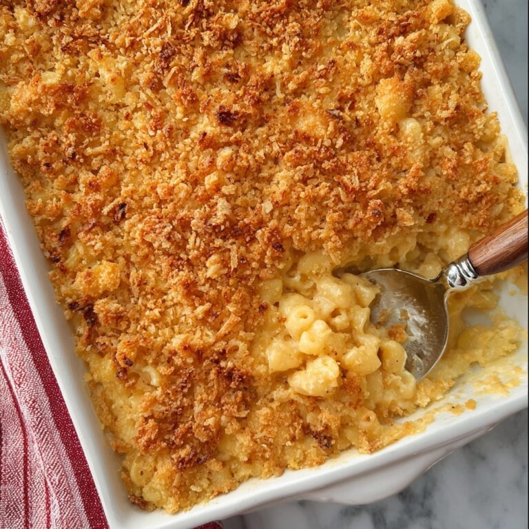 Baked Mac and Cheese with Cheez-It Crust Recipe