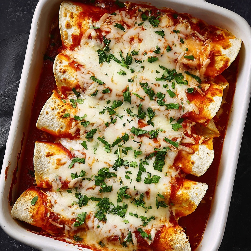 Ground Beef Enchiladas Recipe - Recipe Image