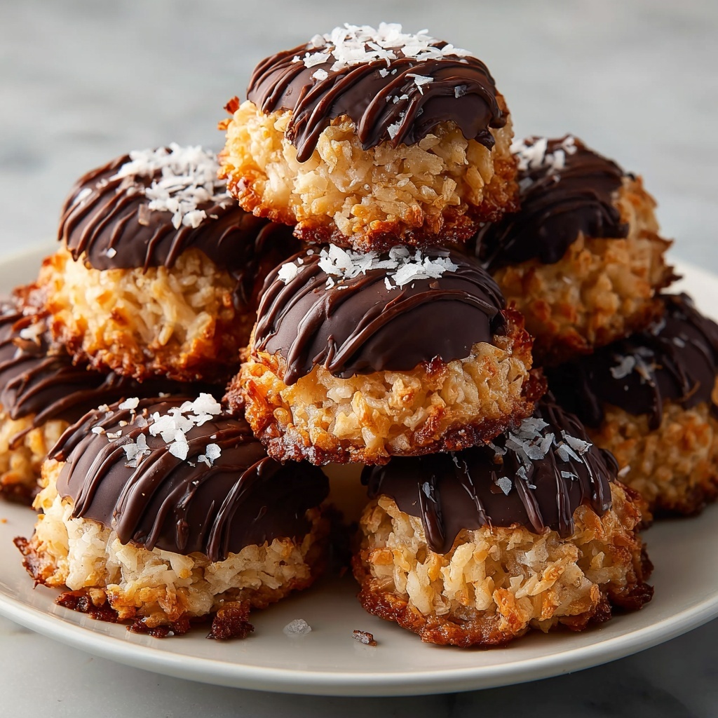 No-Bake Samoa Cookies Recipe - Recipe Image