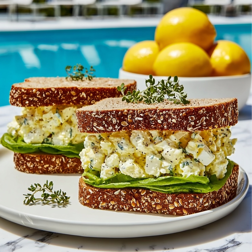 Quick 10-Minute Egg Salad Sandwich Recipe - Recipe Image