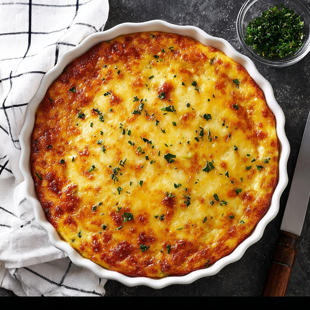 Sausage and Tater Tot Breakfast Quiche Recipe - Recipe Image