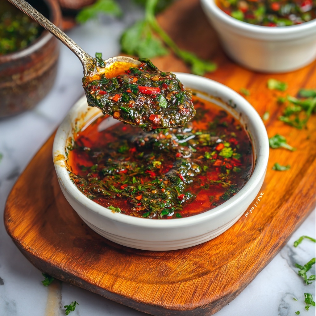 Red Chimichurri Sauce Recipe - Recipe Image