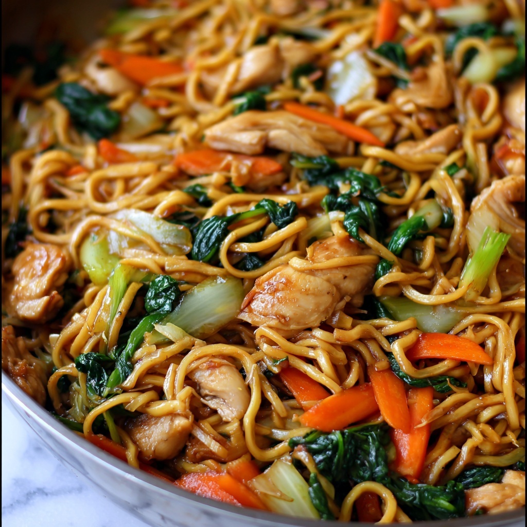 Chicken Lo Mein Recipe - Recipe Image