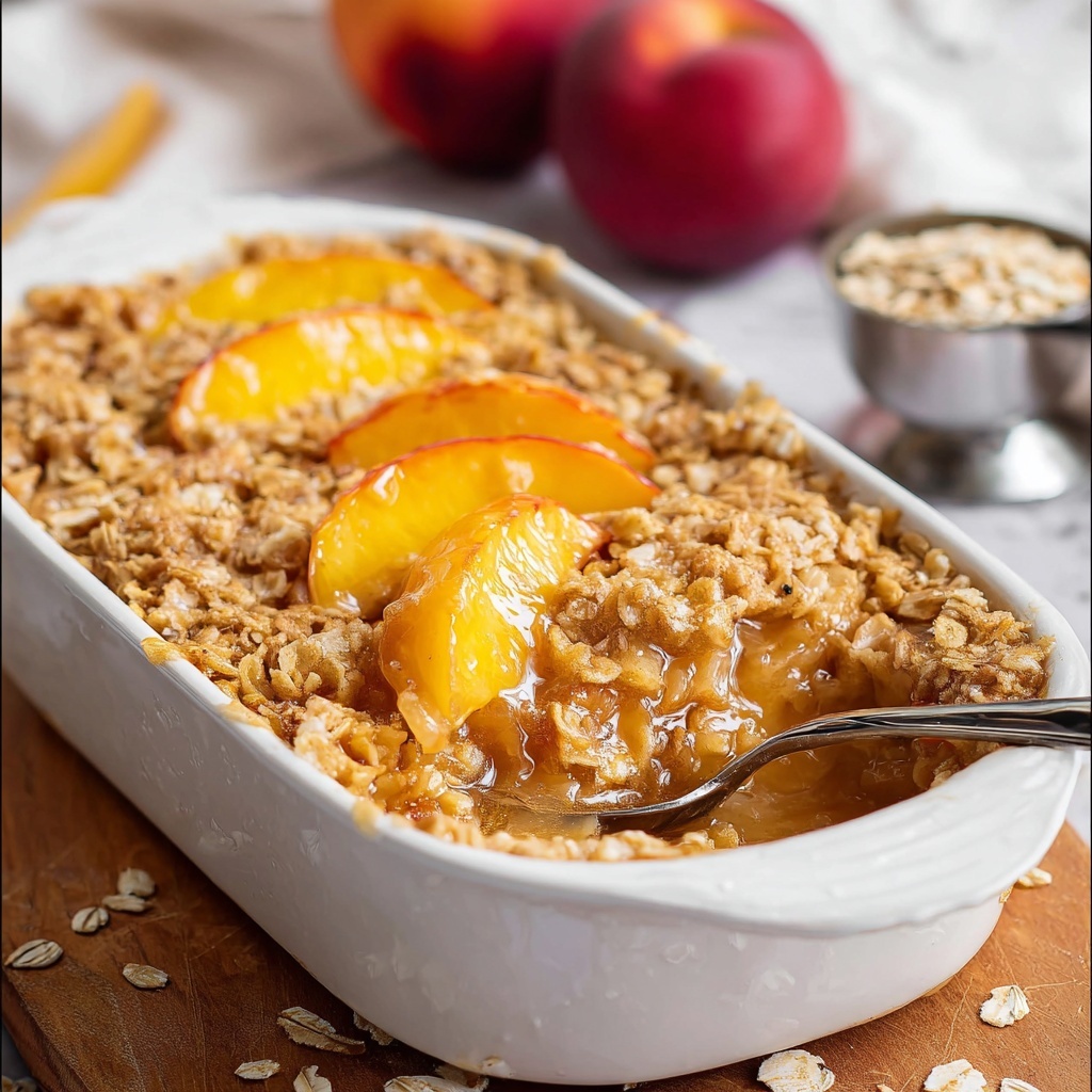 Peach Crisp Recipe - Recipe Image