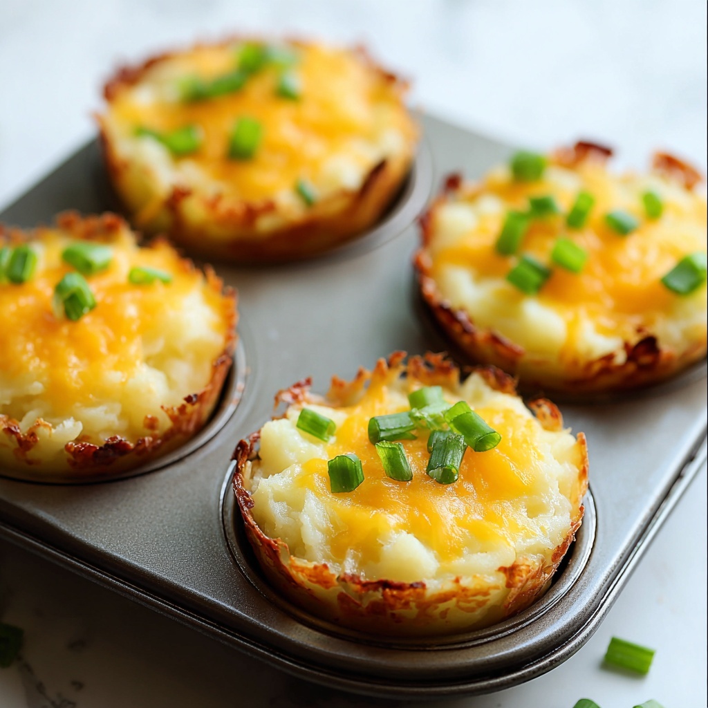 Mashed Potato Cups Recipe - Recipe Image